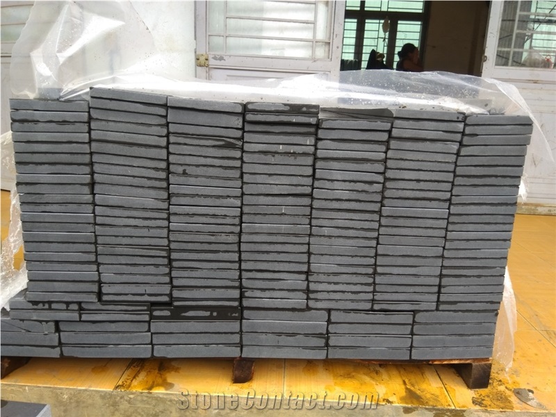 Vietnam Basalt Honed Pool Parapets