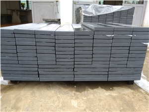 Vietnam Basalt Honed Pool Parapets