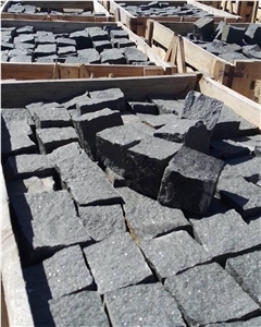 Black Gabbro Cobblestone, Cubes,Paving Stone,Cube Stone,Cobble Stone
