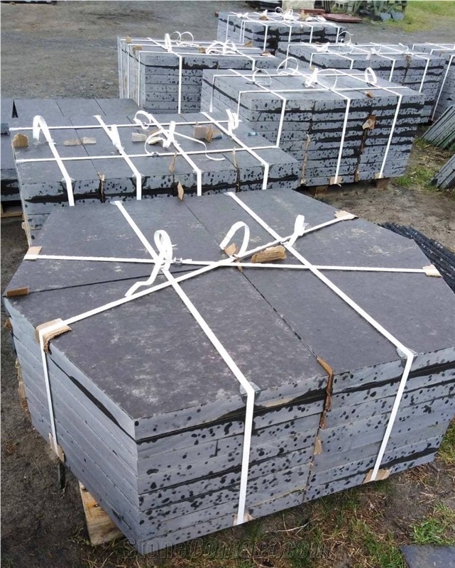 Lava Stone-Basalt Slabs, Ivano Dolynske Basalt Big Tiles
