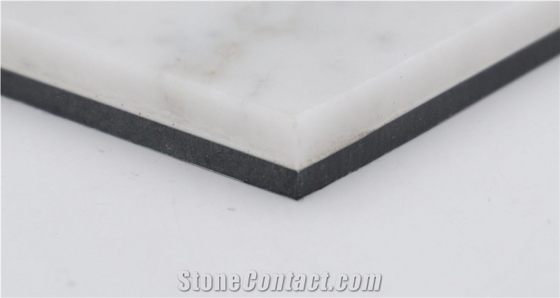 ACM Backed Calacatta Marble Panel For Interior Wall
