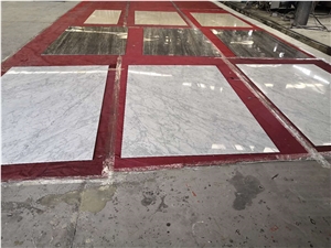 ACM Backed Calacatta Marble Panel For Interior Wall