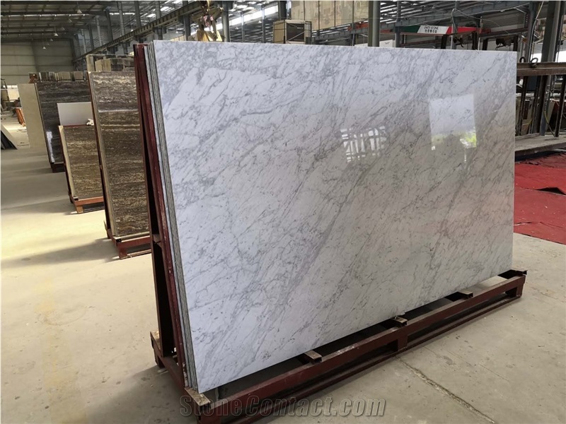 ACM Backed Calacatta Marble Panel For Interior Wall