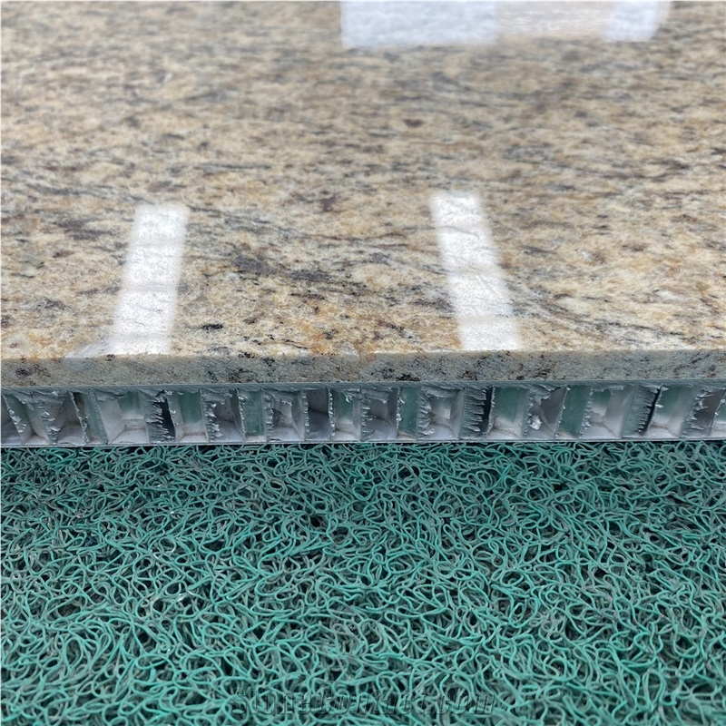 Aluminum Honeycomb Stone Panels Backed Granite