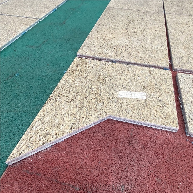 Aluminum Honeycomb Stone Panels Backed Granite