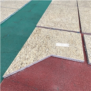 Aluminum Honeycomb Stone Panels Backed Granite