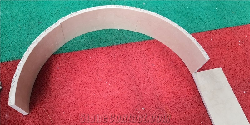 Arc Honeycomb Panel Laminated Marble
