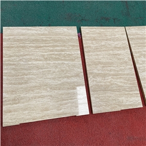 Beige Travertine Lightweight Backed Aluminum Honeycomb Panel
