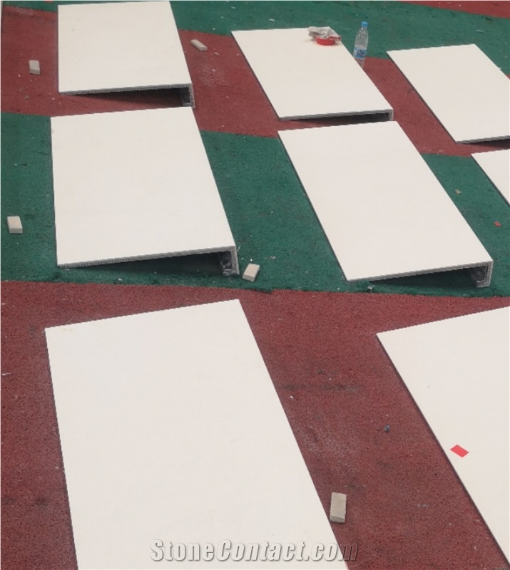 Crema Pinta Limestone Honeycomb Stone Panel