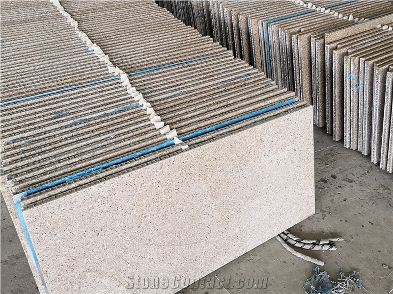 G682 Honeycomb Granite Stone Panels For Countertop