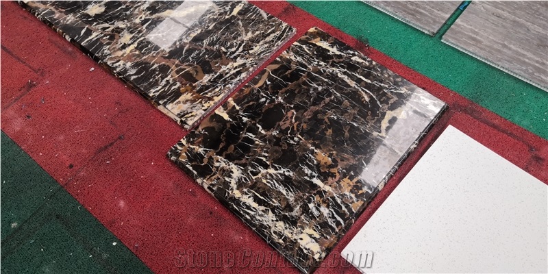 Honeycomb Lightweight Granite Backed Aluminum Panels For Top