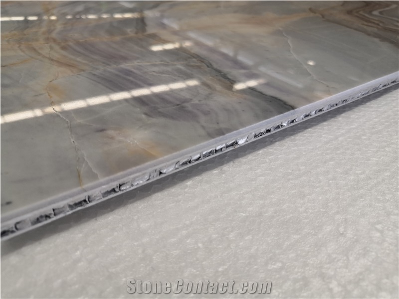 Natural Ultra-Thin Marble Backed Honeycomb Panels