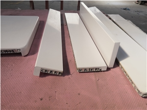 Quartz Laminated Honeycomb Panels For Countertop / Table Top