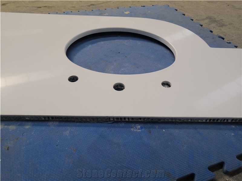 Quartz Laminated Honeycomb Panels For Countertop / Table Top