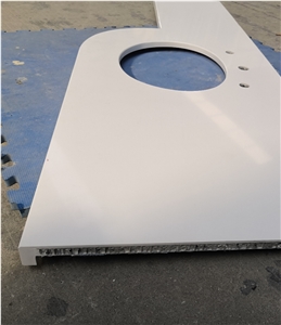 Quartz Laminated Honeycomb Panels For Countertop / Table Top