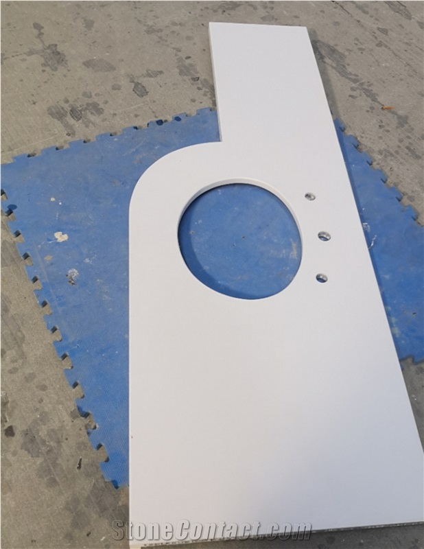 Quartz Laminated Honeycomb Panels For Countertop / Table Top