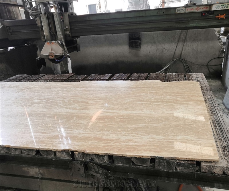 Rome Travertine Backed Aluminum Honeycomb Panels