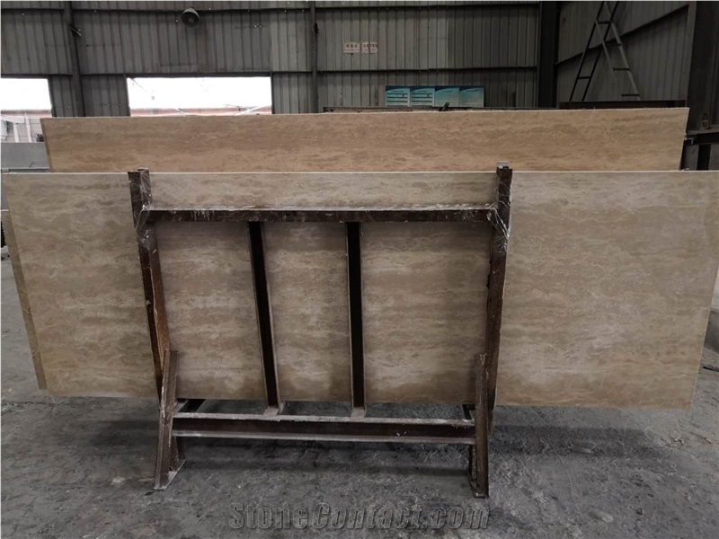 Rome Travertine Backed Aluminum Honeycomb Panels