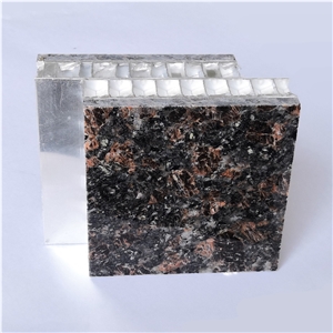 Tan Brown Granite Backed Aluminum Honeycomb Panel