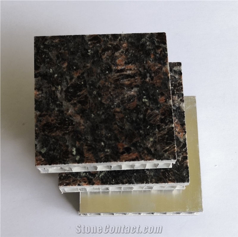 Tan Brown Granite Backed Aluminum Honeycomb Panel