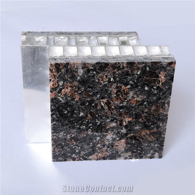 Tan Brown Granite Backed Aluminum Honeycomb Panel