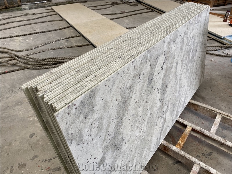 Thin Marble Backed Fiberglass Stone Panel For Indoor Wall