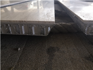 Travertine Backed Aluminum Honeycomb Panels For Wall Travertine Backed Aluminum Honeycomb Panels For Wall