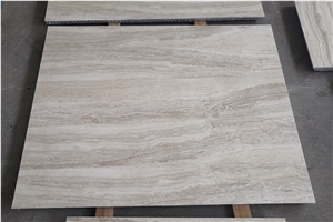 Travertine Backed Aluminum Honeycomb Panels For Wall