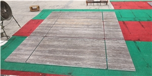 Travertine Fire Place Backed Aluminum Honeycomb Panels