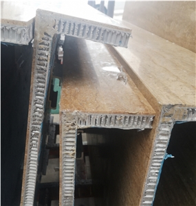 Travertine Honeycomb Ventilation Panel For Outdoor Wall