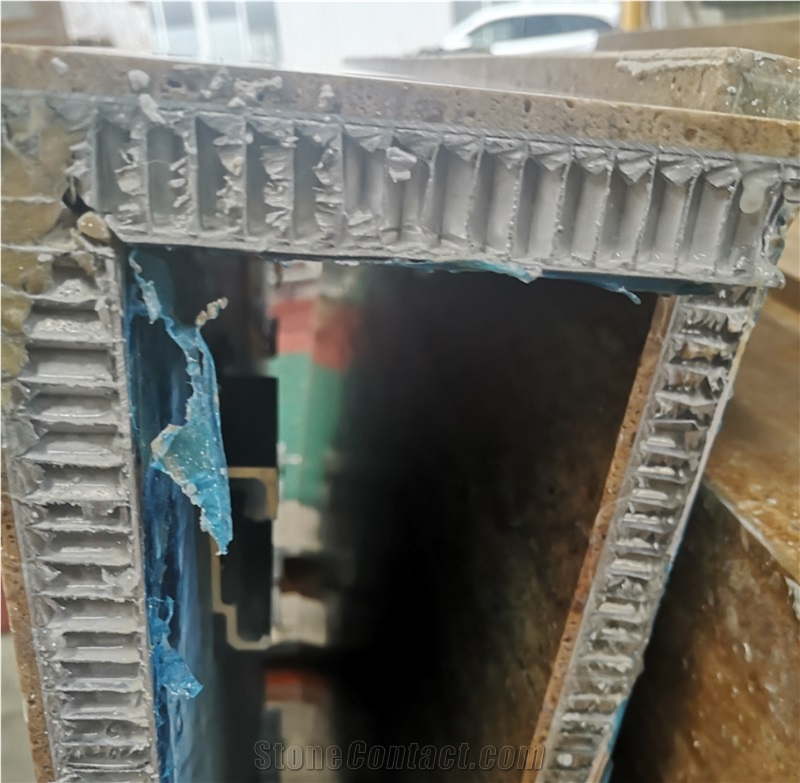 Travertine Honeycomb Ventilation Panel For Outdoor Wall