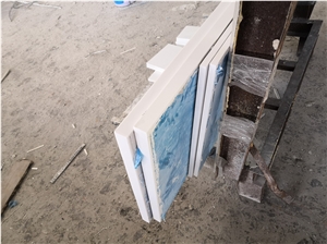 White Artificial Stone Backed Honeycomb Panels For Outdoor