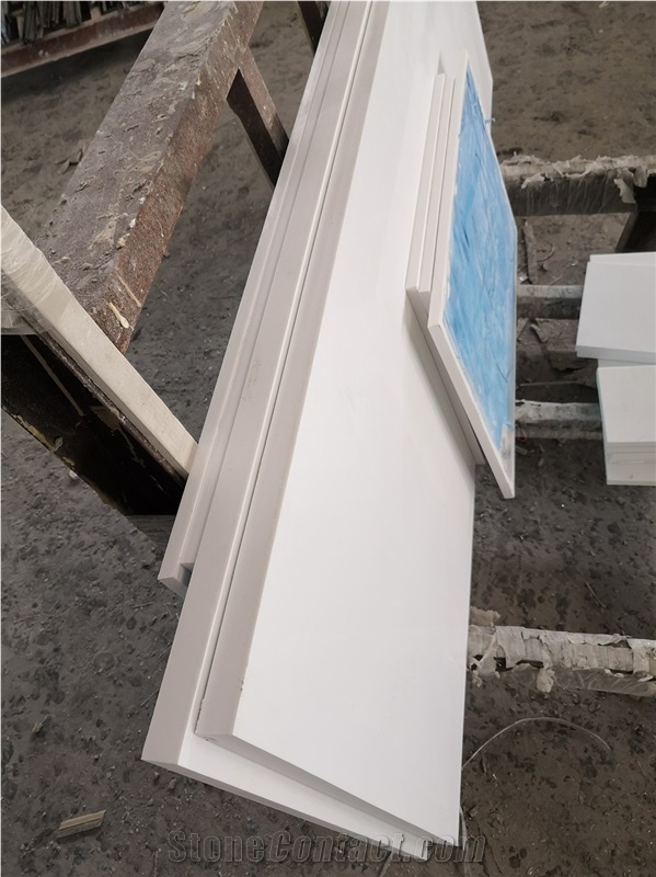 White Artificial Stone Backed Honeycomb Panels For Outdoor