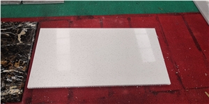 White Quartz Backed Aluminum Honeycomb Panels