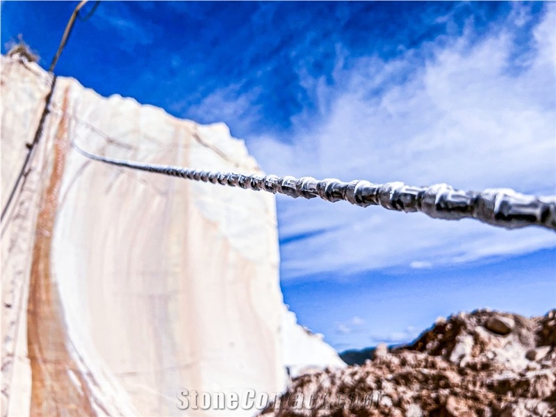 Rubber  Quarry Diamond Wire For Granite And Marble