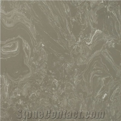 Castle Grey Reputation First China Artificial Marble Slab