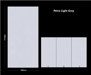 China Honed Petra Light Grey Sintered Stone Slab China Honed Petra Light Grey Sintered Stone Slab