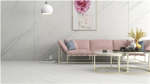 China Honed Platina White Sintered Stone Polished Slab
