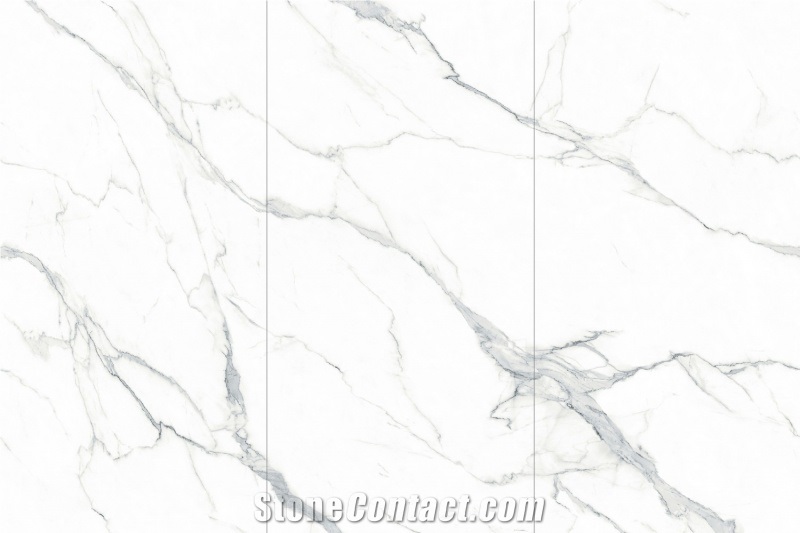 China Sintered Stone Greek White Polished Slab