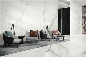 China Sintered Stone Greek White Polished Slab