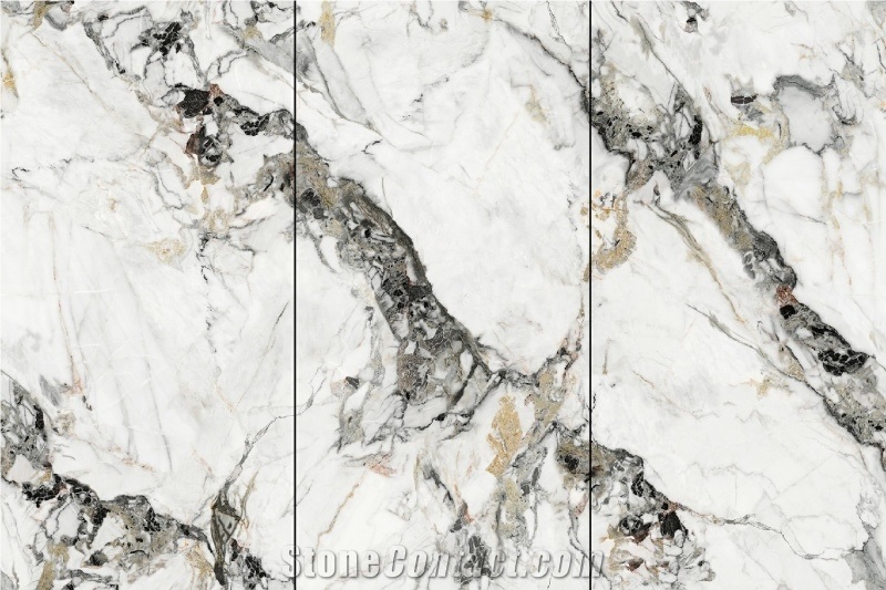 China Sintered Stone The Summer Dance Polished Slab