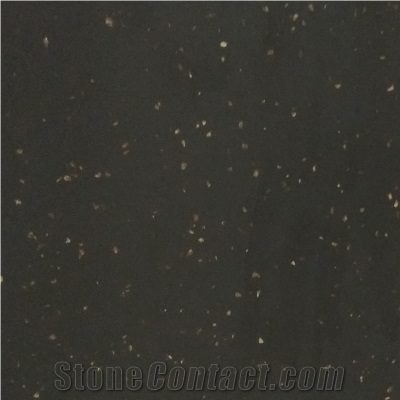 Engineered Stone Black Galaxy Hot Selling China Slab & Tile
