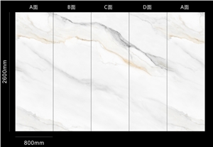 Excellent Quality Fortunella Sintered Stone Polished Slab