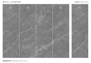 Excellent Quality Monir Gray Sintered Stone Polished Slab