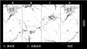High Quality Ambilight Sintered Stone Polished Slab & Tile