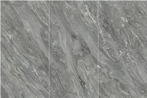 High Quality Blue Lake Sintered Stone Polished Slab