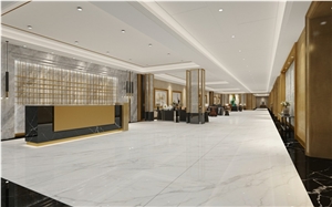 Sintered Stone Armenian White Polished Slab