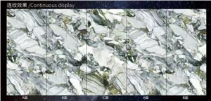 Sintered Stone Cold Emerald Honed Slab