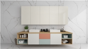 Sintered Stone Icelandic Snow White Honed Stone