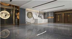 Sintered Stone Summer Flowers Polished Slab